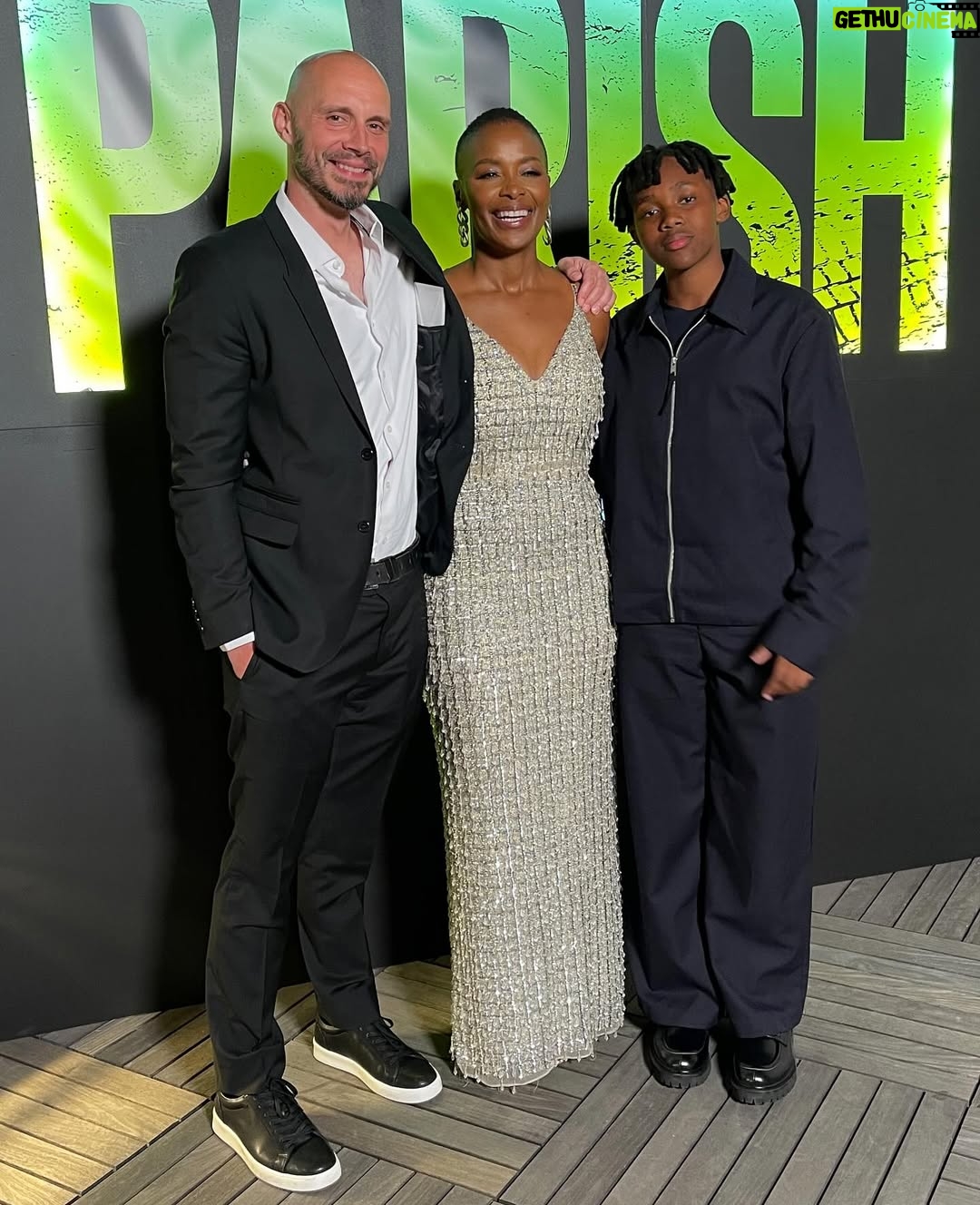 Bonnie Mbuli - 11.1K Likes - Accompanied by my bodyguards tonight, one calls me boss and the other calls me bruh!  My third bodyguard @hanniel_henna had to tend to some business ❤️ back in SA , you are missed. #Parish #family