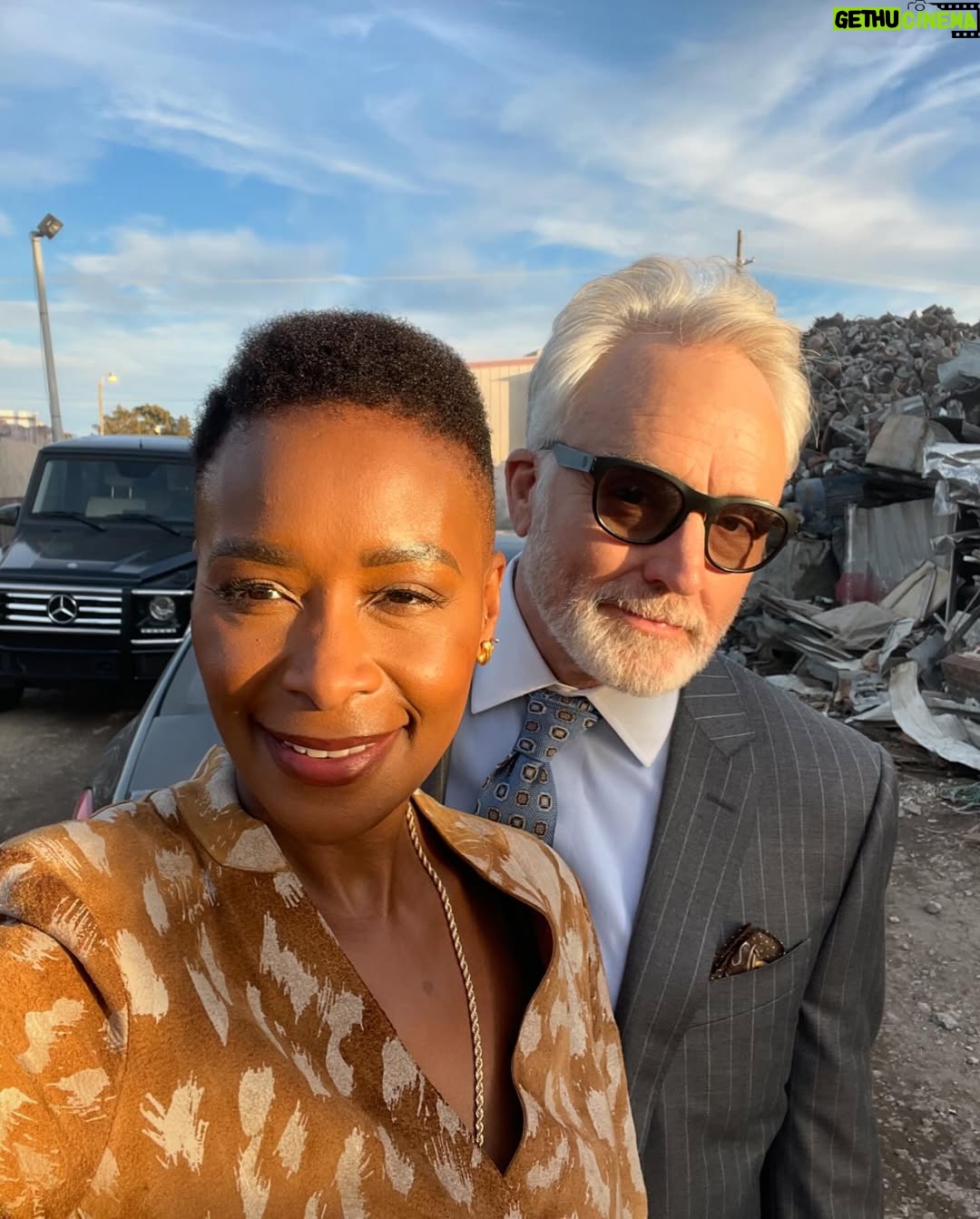 Bonnie Mbuli - 1.7K Likes - 1. Doing what i love is the reward ! ⁣⁣
This #Parish journey has been a thrilling adventure. ⁣⁣
⁣⁣
2. They had just called wrap on a long night shoot, it was our last scene for the season and  i was so hungry. Those Versace heels were so pretty but were trying to murder me . ⁣⁣
⁣⁣
3. Angi Suk’ emabhozeni ! ⁣⁣
⁣⁣
4. Ladies and Gentlemen, @bradleywhitford ! A Boss!!
⁣⁣
5. @seekiesimonmua always understood the assignment. ⁣⁣
⁣⁣
6. Costume Dept said 💧
⁣⁣
7. Big up to my stand in artist , you were always so professional, diligent and a joy to work with. ⁣⁣Thank you 
⁣⁣
8. One time, after a long night of painting the town, the three of us were shooting the breeze and these two @skeetulrich & Zackary Momoh suddenly decided it was time for some selfcare! 😂
⁣⁣
#Parishdump #Seasonwrapup #Joy #grateful⁣