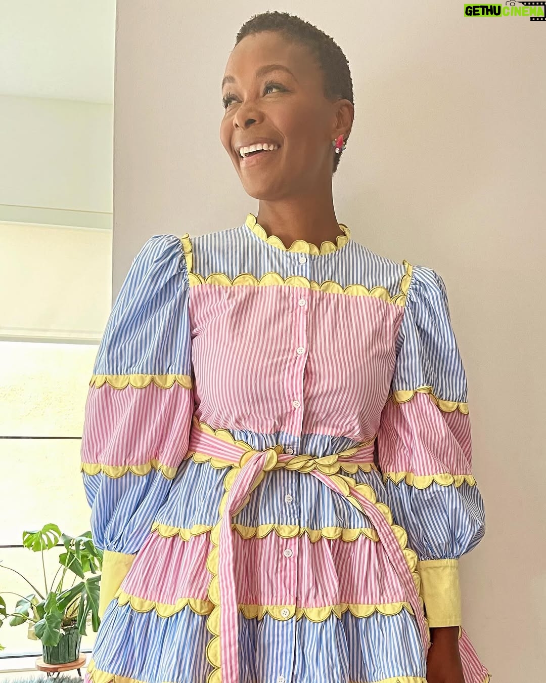 Bonnie Mbuli - 5.7K Likes - I call this the layer cake dress, it makes me feel like celebrating🎉, found this gem by Celia B on #InStudiobybonnie