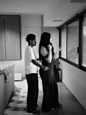 Bre-Z Instagram - Whatever you build, make sure you can stand on it. 
-
For 2years you stood by me as I experienced the darkest moments of my life to date. Not once walking or looking away. We’ve stood up against so much just to hold close a love only we knew and felt. This was different. It wasn’t for show and while no one was looking we made a ton of sacrifices to allow us to bask in a partnership solely based on truth. In that truth, our real selves revealed, flaws highlighted, and vulnerability on full display. In what we know most would run from, we ran toward the uncomfortable and painful road that lead us here. Today we remain here. We remain honest, vulnerable, and accepting of who we are. We remain here committed to the versions of ourselves and relationship we can be proud of daily. I wouldn’t change a thing. I’ve always understood who I could be at my best, while also understanding the person next to me would have to provide a safety specifically designed for me, to have all of me. I thank you because you did that. You saw me and continue to see me. As we continue to build, I only pray I’ve done some of the same for you…(I know I did lol) but thank you…I love you..

HAPPY ANNIVERSARY MY LIL FINE SHYT ❤️