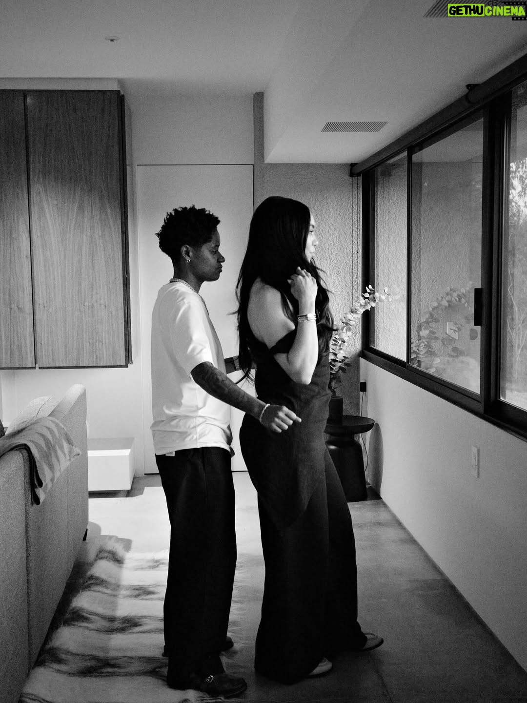 Bre-Z - 52.8K Likes - Whatever you build, make sure you can stand on it. 
-
For 2years you stood by me as I experienced the darkest moments of my life to date. Not once walking or looking away. We’ve stood up against so much just to hold close a love only we knew and felt. This was different. It wasn’t for show and while no one was looking we made a ton of sacrifices to allow us to bask in a partnership solely based on truth. In that truth, our real selves revealed, flaws highlighted, and vulnerability on full display. In what we know most would run from, we ran toward the uncomfortable and painful road that lead us here. Today we remain here. We remain honest, vulnerable, and accepting of who we are. We remain here committed to the versions of ourselves and relationship we can be proud of daily. I wouldn’t change a thing. I’ve always understood who I could be at my best, while also understanding the person next to me would have to provide a safety specifically designed for me, to have all of me. I thank you because you did that. You saw me and continue to see me. As we continue to build, I only pray I’ve done some of the same for you…(I know I did lol) but thank you…I love you..

HAPPY ANNIVERSARY MY LIL FINE SHYT ❤️