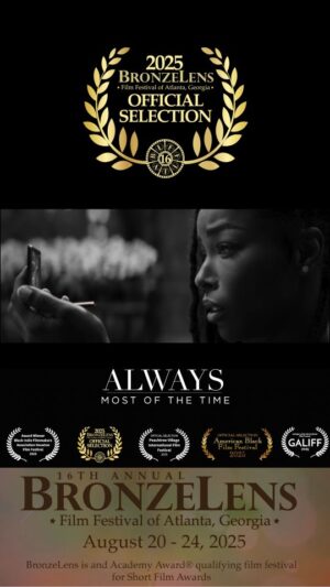 Brittany S. Hall Instagram - 🚨NEW FESTIVAL OFFICIAL SELECTION🚨
 
UPDATED INFO:
**FOR TICKETS AND SCREENING TIME & LOCATION VISIT QVHMEDIA.NET**

We're excited to announce that the Atlanta Premiere of @always_most_of_the_time will be at this year's Academy Award Qualifying @bronzelens 

When: Friday, August 22nd 
We will provide a link for ticket purchases in the coming days! 

We're super proud of our film being accepted to its FIFTH FILM FESTIVAL...and counting!🎊🎉🎬
________________________________________
Producer | Director | Editor: @viho2 
Producers: @michaelqvh @islandvibes74 @bentonlaladin @pattikgill 
Writer | Producer: @ralanwrites 
DP: @jptravs 

Starring: @iambrittanyhall & @thepatrickwalker