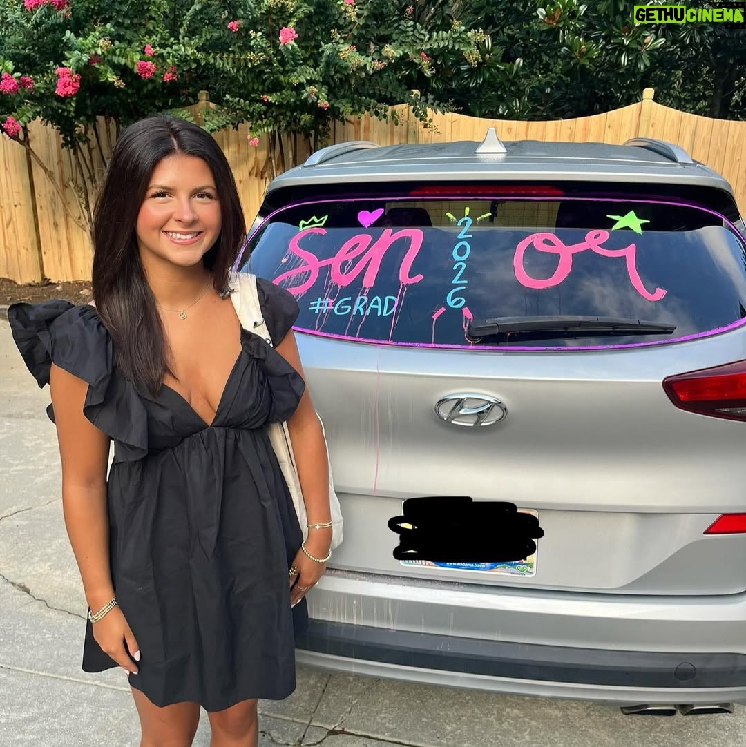 Brittany Wagner - 1.4K Likes - How did we get here so fast? 
Last First Day. Happy Senior Year Kennedy! ✏️ #classof2026 

Senior 📸: @deannaharringtonphotography