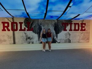 Brittany Wagner Instagram - College Tour #4: Roll Tide?