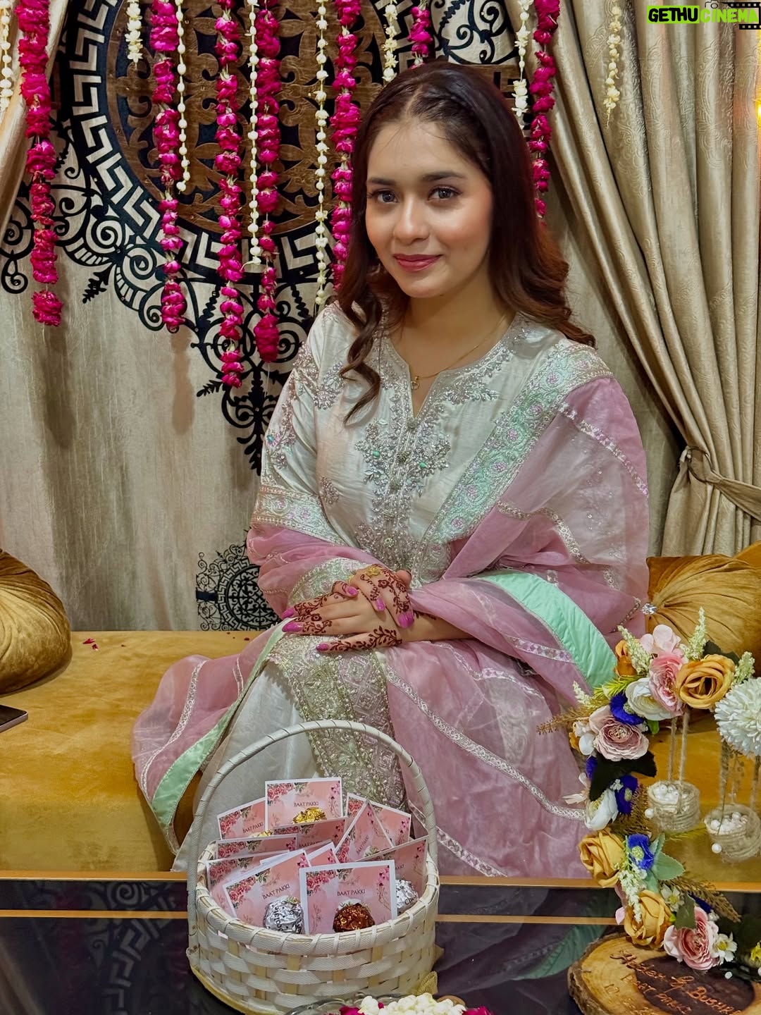Bushra Gulfam - 13.7K Likes - Baat paki 💌❤️✨ 
 

Baatpaki bushra haider wedding outfits