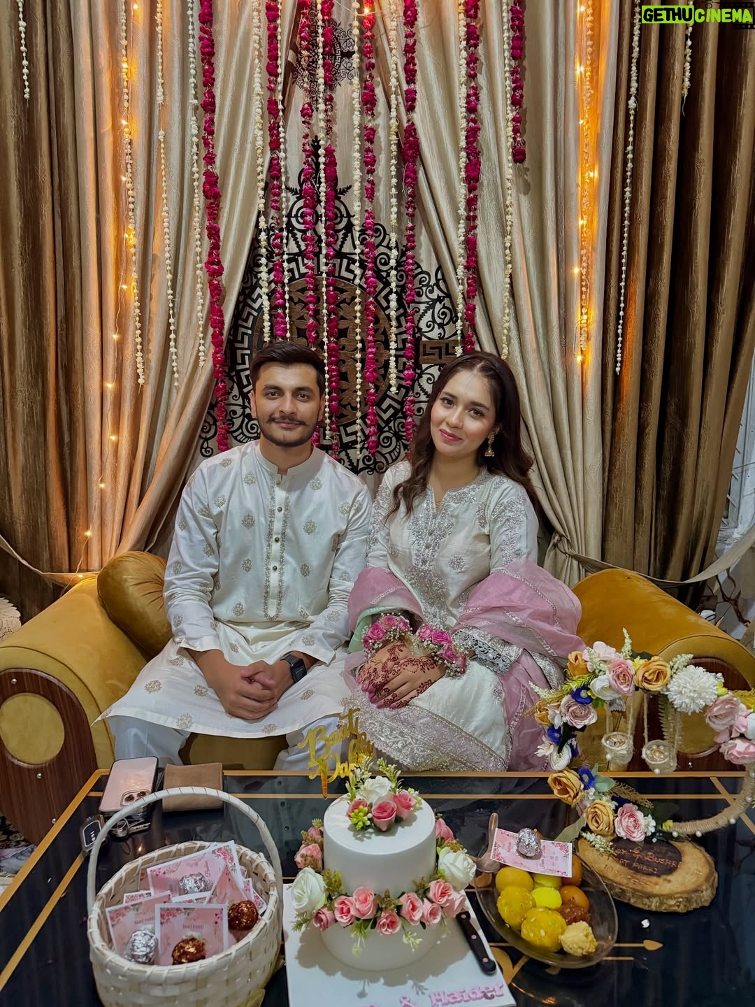 Bushra Gulfam - 13.7K Likes - Baat paki 💌❤️✨ 
 

Baatpaki bushra haider wedding outfits