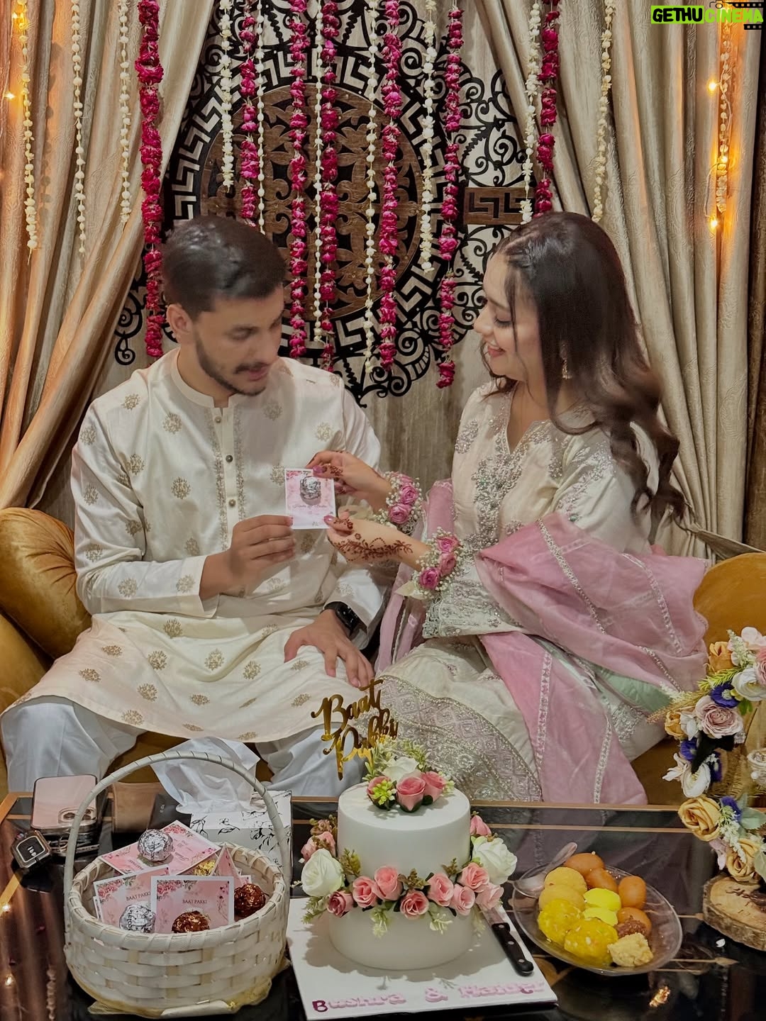 Bushra Gulfam - 13.7K Likes - Baat paki 💌❤️✨ 
 

Baatpaki bushra haider wedding outfits