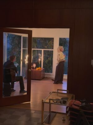 Cam Instagram - Oh how cozy 🕯️ 🥂 Singing without a mic (or shoes) for friends on a warm summer evening. Marigolds, candles, quilts and stories about how we are making it thru 🕊️