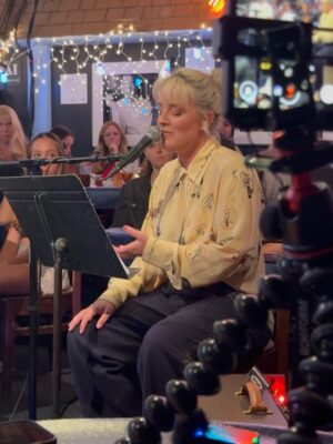 Cam Instagram - swipe for a set list a decade in the making 🤍  @bluebirdcafetn is the ultimate venue for songwriters - @tylersamj @simonmaartensson and I got to sit in that hallowed circle and take turns sharing some of the art we’ve made, together and separately, across genres, for myself and other artists. Next up is tour rehearsals - first show is next week!  Go get your tix camcountry.com