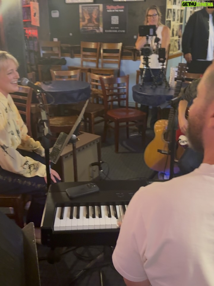 Cam - 1.5K Likes - swipe for a set list a decade in the making 🤍  @bluebirdcafetn is the ultimate venue for songwriters - @tylersamj @simonmaartensson and I got to sit in that hallowed circle and take turns sharing some of the art we’ve made, together and separately, across genres, for myself and other artists. Next up is tour rehearsals - first show is next week!  Go get your tix camcountry.com