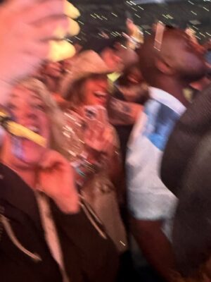 Cam Instagram - I have no chill. Flew to Vegas to celebrate our reigning Album of the Year Cowboy Carter, and just am eternally blown away by @beyonce 🥹 there aren’t enough words to compliment her artistry, showmanship, the story arc, and VOCALS. Forever proud to have been a part of this album 🤍