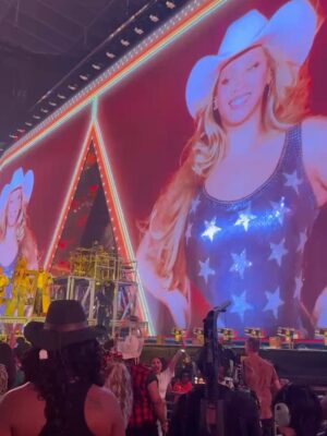 Cam Instagram - I have no chill. Flew to Vegas to celebrate our reigning Album of the Year Cowboy Carter, and just am eternally blown away by @beyonce 🥹 there aren’t enough words to compliment her artistry, showmanship, the story arc, and VOCALS. Forever proud to have been a part of this album 🤍