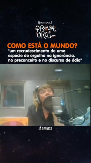Capicua Instagram - Em 3 minutos a @a_capicua resume o estado do mundo. Qual é a vossa opinião?