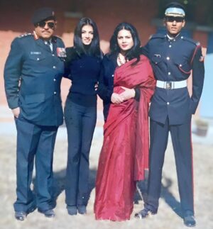 Celina Jaitly Instagram - #mothersday | Happy Mother’s Day to a Valiant Army Wife—My Late Mother, Meeta Jaitly ( Psy.D )
(Women of #kumaon Regiment)

Before she was our mother, she was a soldier’s daughter and a proud army wife. Despite the relentless demands of army life and my father’s countless field postings as an infantry officer, she pursued her academic dreams with unwavering determination earning not just a doctorate in psychology but also two master’s degrees. And yet, she chose a life of sacrifice over personal ambition, setting aside a flourishing career to become a humble schoolteacher. Not out of compulsion, but out of love for her family, her soldier husband, and a greater calling of service.

A stunning beauty who spent most of her youth waiting valiantly for a husband who belonged more to his uniform than to his home. As a commanding officer’s wife, she stood tall through long absences, silent worries, and the heavy burden of unspoken goodbyes. She became a pillar of strength for the regiment, inspiring countless soldiers’ wives to pursue higher education and reminding them that their courage and intellect were forces equal to any battlefield.

The bravery of an army wife is not measured by medals or parades, but by the silent wars she fights in the shadows holding families together, hearts strong, and hope alive.

With unmatched resilience, she raised us with dignity and grace on a soldier’s meagre salary in the 80s and 90s proving that the richest upbringing isn’t  of material wealth, but one built on love, character, and unshakable values.

The contribution of every soldier’s wife to our nation must never go unnoticed or uncelebrated. Even a soldier needs the unshakable foundation of a love so steadfast, it teaches him how to lay down his life for his country without hesitation.

Today, I bow my head in eternal gratitude to my mother, Meeta Jaitly a woman of rare brilliance, breathtaking beauty, and a spirit that neither life’s hardships nor time itself could ever break.

You remain the heartbeat of every value we hold dear. Happy Mother’s Day, Maa…

#celinajaitly #armywife