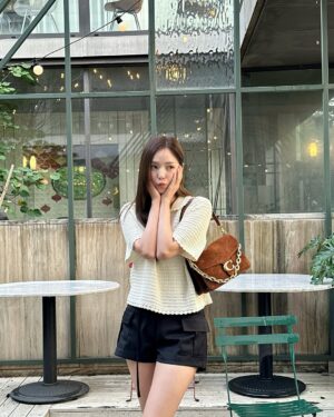 Chae Soo-bin Instagram - #광고 @coach 푸른 여름🍀