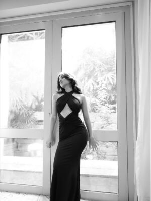Chandni Instagram - she was cool- the whole world seemed to spin around her in smooth jazz.