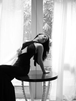 Chandni Instagram - she was cool- the whole world seemed to spin around her in smooth jazz.