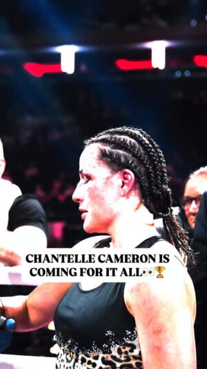 Chantelle Cameron Instagram - @chancam91 is coming for it all…BELIEVE THAT👀🏆

#chantellecameron #mvp