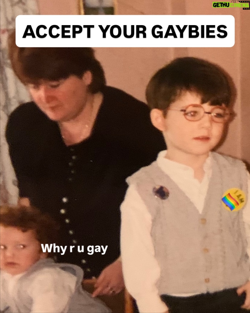 Charlie Craggs - 27.1K Likes - After all the love (thank you) on my post about the old photo my mum found of me as a little 🌈 kid the other day, I found a few more photos and had a few more thoughts, hope it helps someone, and hope it makes someone (who hates 🌈’s) so angry that they have a heart attack