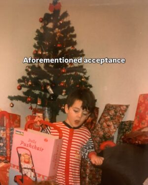 Charlie Craggs Instagram - After all the love (thank you) on my post about the old photo my mum found of me as a little 🌈 kid the other day, I found a few more photos and had a few more thoughts, hope it helps someone, and hope it makes someone (who hates 🌈’s) so angry that they have a heart attack