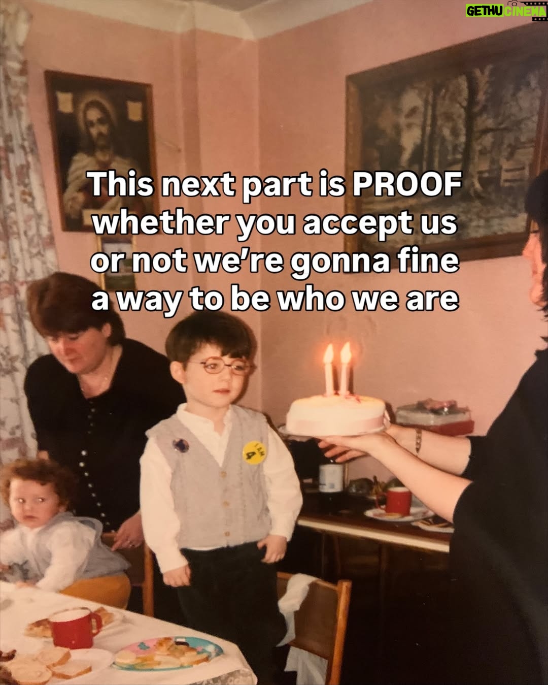 Charlie Craggs - 27.1K Likes - After all the love (thank you) on my post about the old photo my mum found of me as a little 🌈 kid the other day, I found a few more photos and had a few more thoughts, hope it helps someone, and hope it makes someone (who hates 🌈’s) so angry that they have a heart attack