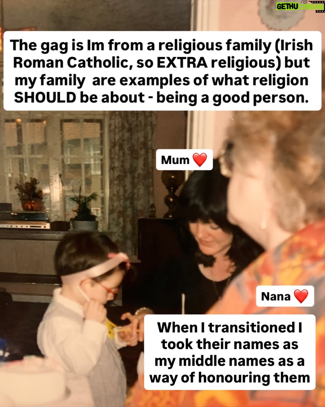 Charlie Craggs - 27.1K Likes - After all the love (thank you) on my post about the old photo my mum found of me as a little 🌈 kid the other day, I found a few more photos and had a few more thoughts, hope it helps someone, and hope it makes someone (who hates 🌈’s) so angry that they have a heart attack