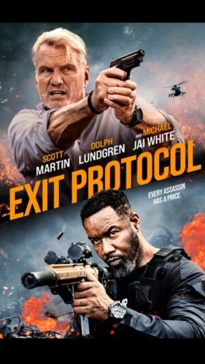 Charlotte Kirk Instagram - ScreenRant presents an exclusive first look at the trailer for Shane Dax Taylor's #ExitProtocol, which stars Scott Martin, Dolph Lundgren, and Michael Jai White in an assassin vs. assassin showdown. The movie arrives in select theaters and on VOD platforms on November 7.