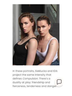 Charlotte Kirk Instagram - @primalempire.studios 🎬🌎
Check out our exclusive interview with @compulsionfilm stars:
@anna_maria.sieklucka and
@charlottekirkofficial in the October ICONS issue from @ways.ent
We’re diving deep into the film and revealing some amazing insights straight from the stars.
Read the full interview on Ways Entertainment LINK BIO. 📸
#CompulsionFilm #AnnaMariaSieklucka #CharlotteKirk #ICONS #WaysEntertainment #BehindTheScenes #FilmInterview #UpcomingMovies