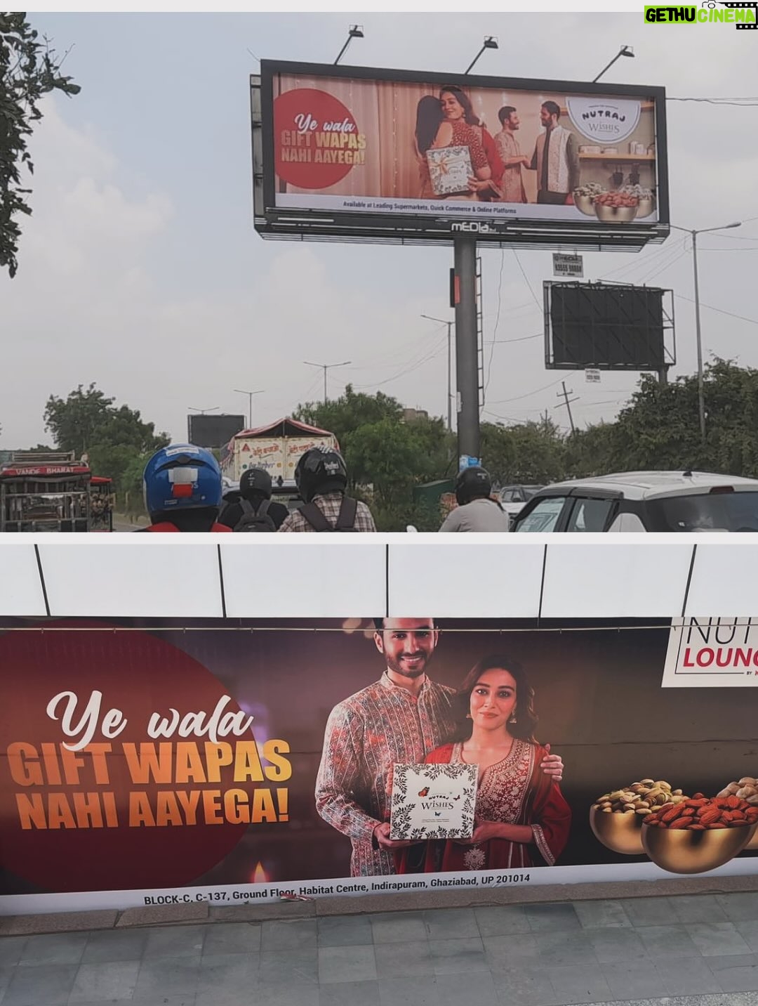 Charu Mehra - 317 Likes - From Script to Streets 🎬❤️
 Now rolling on metros, hoardings, autos & cabs!  This isn’t just a campaign. It’s a movement — and we’re thrilled to have crafted every frame of it. 
Watch it. Spot it. Feel it. 💥
 #FYFProductions#AdFilmMagic #CampaignLaunch #FromScreenToStreet #GoNutsWithNutraj