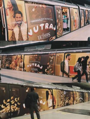 Charu Mehra Instagram - From Script to Streets 🎬❤️
 Now rolling on metros, hoardings, autos & cabs!  This isn’t just a campaign. It’s a movement — and we’re thrilled to have crafted every frame of it. 
Watch it. Spot it. Feel it. 💥
 #FYFProductions#AdFilmMagic #CampaignLaunch #FromScreenToStreet #GoNutsWithNutraj
