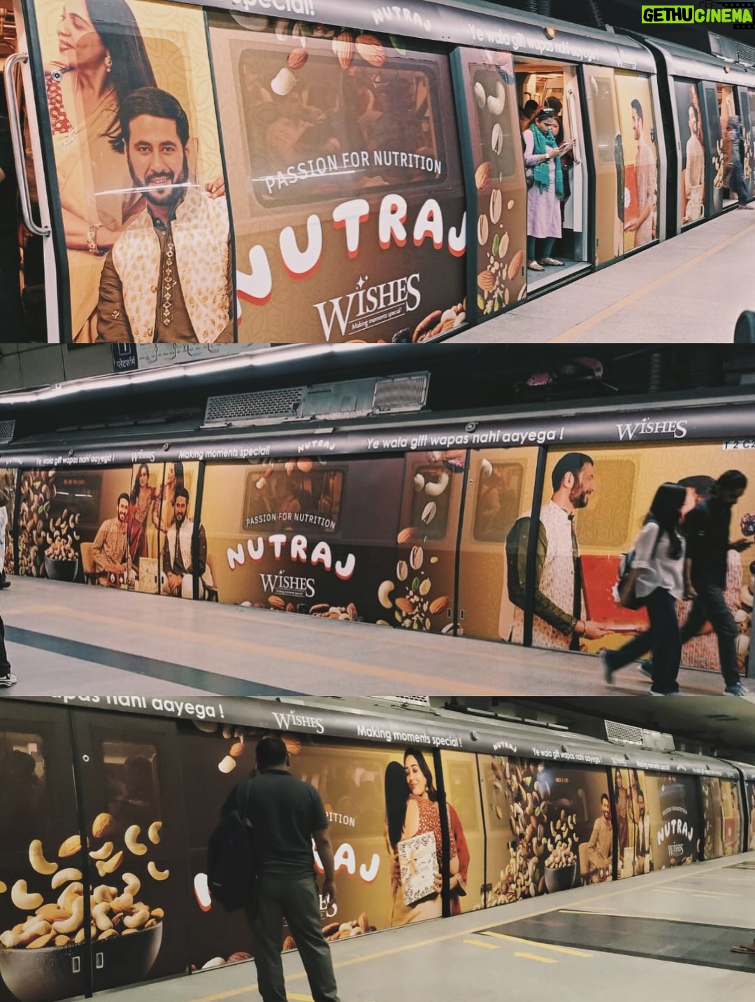 Charu Mehra - 317 Likes - From Script to Streets 🎬❤️
 Now rolling on metros, hoardings, autos & cabs!  This isn’t just a campaign. It’s a movement — and we’re thrilled to have crafted every frame of it. 
Watch it. Spot it. Feel it. 💥
 #FYFProductions#AdFilmMagic #CampaignLaunch #FromScreenToStreet #GoNutsWithNutraj