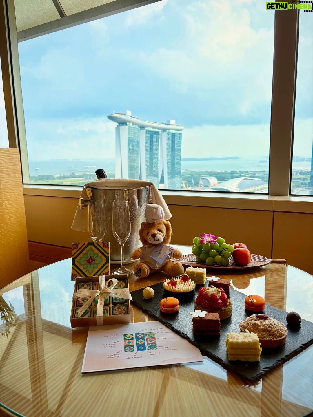 Chen Liping - 6.5K Likes - 今年的国庆🇸🇬很特别😍
普新加坡同庆#SG60 🙌🫶❤️✨🎆🎇
Happiest Birthday Singapore ❤️❤️❤️
#1965 #60th #Independence #Majulah #Singapura #Blessed #Singapore #Singapore60 #CulturalElegance #PTL

✨Savouring SG60 in style @ritzcarltonmilleniasingapore where heritage meets luxury.
Guests with a ‘6’ in their DOB enjoy special room upgrade privileges, extra perks if born in 1965❤️(Valid till 31 August)

Perks includes:
🌸 Peranakan ceramic coaster by @theintan
🍫 Local-flavoured artisanal pralines
🍳 Daily breakfast for two @colonysg 
🍾 A bottle of champagne
🦁 Limited-edition Chef Lion plushie

✨A Taste of Tradition 
Wearing the elegant @rumahkimchoo kebaya 

✨Special thanks to @straits_times for the lovely feature!