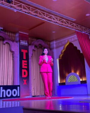 Chetali Chadha Instagram - I have lived yet another dream today and I’m beyond grateful for it! 🙏❤️🧿

During my TEDx talk, I had the profound honor of delving into the depths of my personal journey, sharing the metamorphosis from a corporate professional to a flourishing entrepreneur. It was an exploration of the twists and turns, the triumphs and tribulations that shaped my path. With every anecdote shared, I aimed to illuminate the transformative power of resilience, perseverance, and unwavering determination. My hope was to inspire others to embark on their own journeys of self-discovery and entrepreneurial pursuit, knowing that with courage and conviction, they too can manifest their dreams into reality.

I extend my heartfelt gratitude to Taxila Business School for the gracious invitation and the incredible warmth and support they have shown us. It was truly an honor to be a part of such a welcoming community.

#tedtalk #tedtalks #tedex