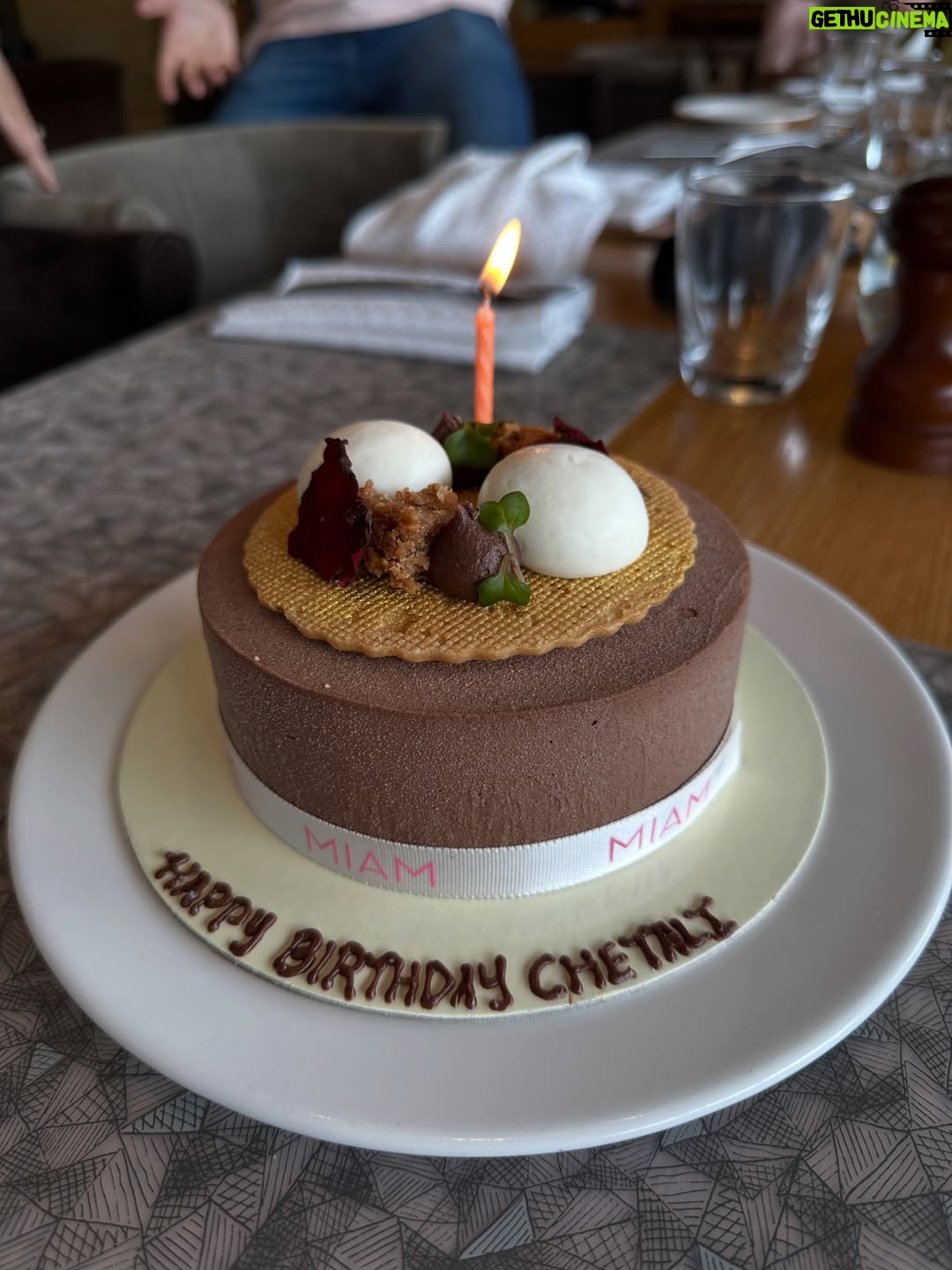 Chetali Chadha - 2.4K Likes - Marking another year, with a heart full of Shukran and a soul full of dreams 🎂♥️

Looking back today, all I feel is gratitude, for the life I’ve lived, the love that surrounds me and the countless moments that have shaped me into who I am.

The past four months especially have been nothing short of a rollercoaster, a big move, setting up the studio, facing failures, hurdles, lessons, and still holding on to a vision bigger than myself. A vision of building something that lasts, something meaningful, something that one day becomes a legacy!

Yet through the chaos, one truth has anchored me: the vision. To build something bigger, to create with purpose, and to leave behind not just work, but a legacy that matters.

Here’s to growth, to gratitude, to family, to friendship, and to the extraordinary adventure called life🥂✨