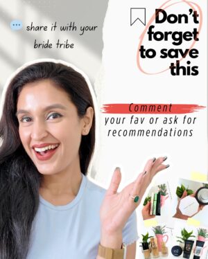 Chetali Chadha Instagram - Comment ‘bride’ to get links 🔗 in DM! Bridal Makeup Kit for Brides to be. 

#bridal #makeup #bridalmakeup #bridalinspo #bridalmakeupkit