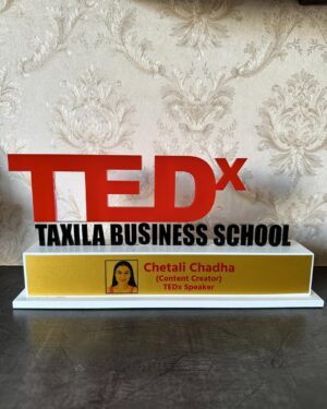 Chetali Chadha Instagram - I have lived yet another dream today and I’m beyond grateful for it! 🙏❤️🧿

During my TEDx talk, I had the profound honor of delving into the depths of my personal journey, sharing the metamorphosis from a corporate professional to a flourishing entrepreneur. It was an exploration of the twists and turns, the triumphs and tribulations that shaped my path. With every anecdote shared, I aimed to illuminate the transformative power of resilience, perseverance, and unwavering determination. My hope was to inspire others to embark on their own journeys of self-discovery and entrepreneurial pursuit, knowing that with courage and conviction, they too can manifest their dreams into reality.

I extend my heartfelt gratitude to Taxila Business School for the gracious invitation and the incredible warmth and support they have shown us. It was truly an honor to be a part of such a welcoming community.

#tedtalk #tedtalks #tedex