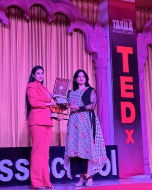 Chetali Chadha Instagram - I have lived yet another dream today and I’m beyond grateful for it! 🙏❤️🧿

During my TEDx talk, I had the profound honor of delving into the depths of my personal journey, sharing the metamorphosis from a corporate professional to a flourishing entrepreneur. It was an exploration of the twists and turns, the triumphs and tribulations that shaped my path. With every anecdote shared, I aimed to illuminate the transformative power of resilience, perseverance, and unwavering determination. My hope was to inspire others to embark on their own journeys of self-discovery and entrepreneurial pursuit, knowing that with courage and conviction, they too can manifest their dreams into reality.

I extend my heartfelt gratitude to Taxila Business School for the gracious invitation and the incredible warmth and support they have shown us. It was truly an honor to be a part of such a welcoming community.

#tedtalk #tedtalks #tedex