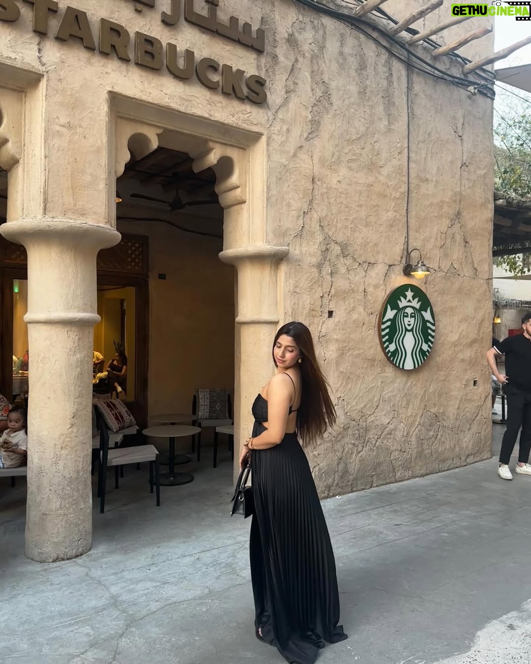 Chetali Narula - 709 Likes - the prettiest Starbucks in the world 🤍☕️
🏷️
dress - @a.la.modebyakanksha 
bag - @jacquemus 
.
.
.
.
.
.
.
.
{ dubai, alseef, dubai Starbucks, coffee, black dress,  black outfit, ootd }
