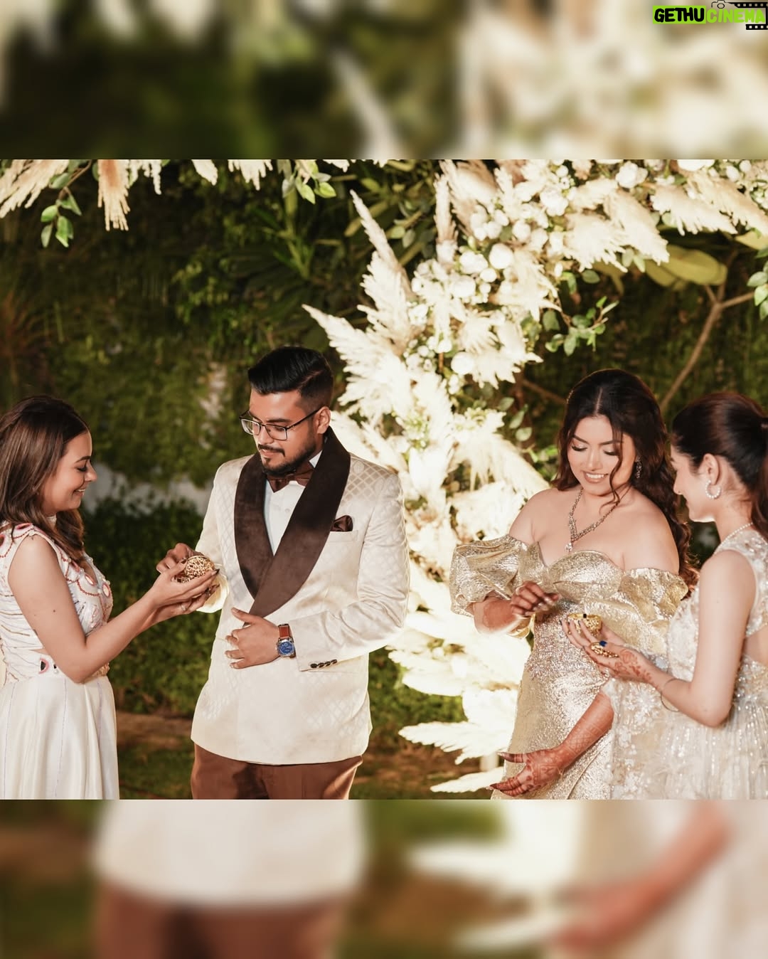Chetna Sharma - 87.1K Likes - The easiest YES I’ve ever said💍🧿
Engaged to my best friend fl.🥂
She a fiancée now🙈. 
16.03.2025 , lived a dream .🤌🏻😭

Ansh has been a human diary to me since 2016 (when we started dating)but a 5th grade Chetna(when we met probably in 2010, i don’t even remember now😅) wouldn’t have ever imagined you of someone you have beautifully grown up into , “my flower” 🌸

But i guess our forever has a nice 💍 to it now 🙈🧿
 
LOVE YOU 🍩

You are a non negotiable part of mine, Chetna ka Ansh ❤️ 
(sounds better ig😉)