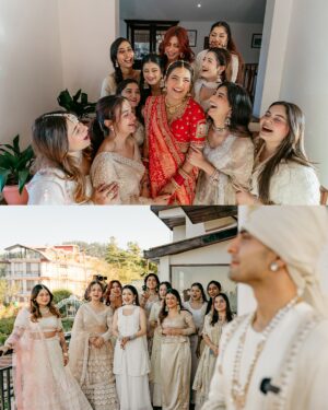 Chetna Sharma Instagram - 26•10•2024 #mrunirudh JUST GOT MARRIED 💃🏻💃🏻
Such a magical,emotional,beautiful,pure,sweet and the list carries on …. Day it was 🤌🏻 the happily ever after because #milgayavohi 😭🧿🥹❤️