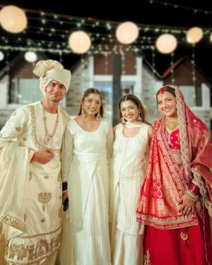 Chetna Sharma Instagram - 26•10•2024 #mrunirudh JUST GOT MARRIED 💃🏻💃🏻
Such a magical,emotional,beautiful,pure,sweet and the list carries on …. Day it was 🤌🏻 the happily ever after because #milgayavohi 😭🧿🥹❤️