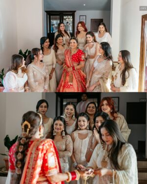 Chetna Sharma Instagram - 26•10•2024 #mrunirudh JUST GOT MARRIED 💃🏻💃🏻
Such a magical,emotional,beautiful,pure,sweet and the list carries on …. Day it was 🤌🏻 the happily ever after because #milgayavohi 😭🧿🥹❤️