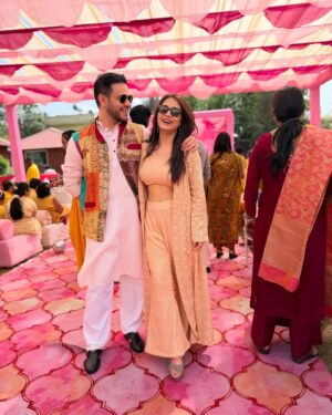 Chhavi Pradhan Instagram - Haldi 💛
.
.
.
.
.
#jaipur #haldi #2025 #wedding #season