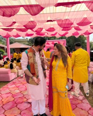 Chhavi Pradhan Instagram - Haldi 💛
.
.
.
.
.
#jaipur #haldi #2025 #wedding #season