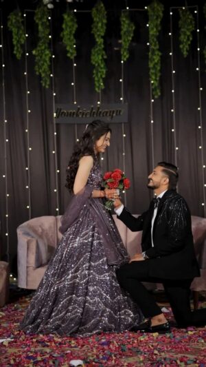 Chhaya Gami Instagram - 𝙵𝚘𝚛𝚎𝚟𝚎𝚛 𝚠𝚒𝚝𝚑 𝚈𝚘𝚞…♥️♾️
#omkichhayuu #engagement #engagementday #15april2k25