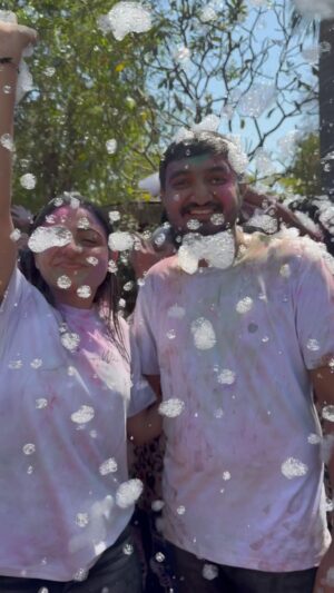 Chhaya Gami Instagram - 🌈😍
.#omkichhayu
#holi2k25