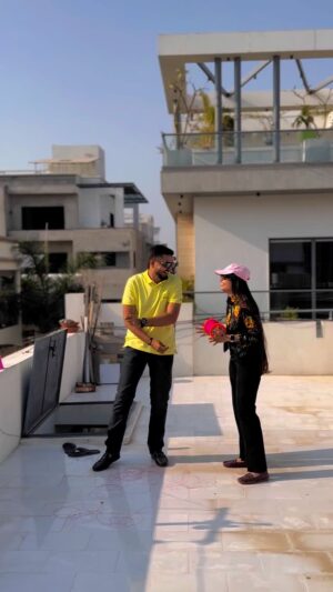 Chhaya Gami Instagram - Our First Uttrayan🪁❤️
#omkichhayu
#uttrayan2025
#viral #trend #insta #reels #couple