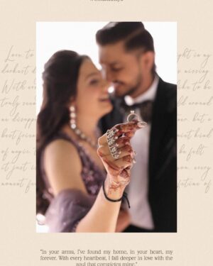 Chhaya Gami Instagram - Hand in Hand, Forever ♾️💍♥️
#omkichhayu
#justengaged💍
#engagementphoto #pose