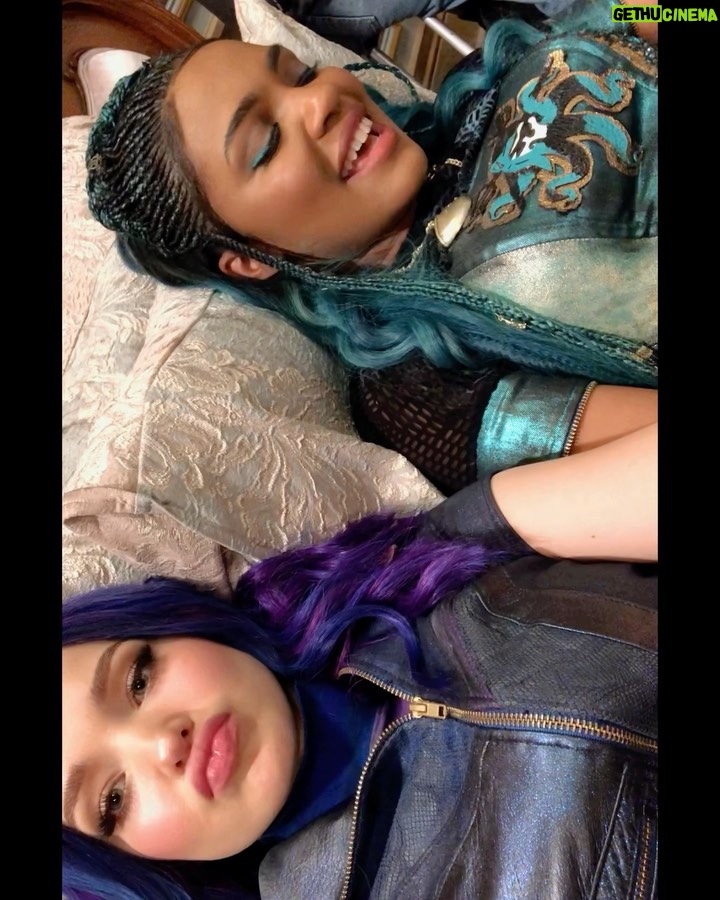 China Anne McClain - 781.1K Likes - here’s to 10 years of Descendants, starting with my final take of D3. these experiences will always be very special in my heart. ⚔️🤍 #uma