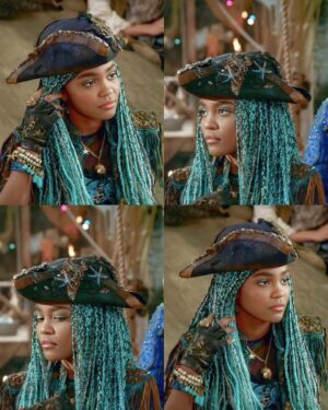 China Anne McClain Instagram - here’s to 10 years of Descendants, starting with my final take of D3. these experiences will always be very special in my heart. ⚔️🤍 #uma